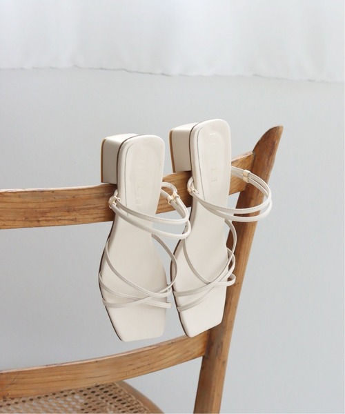 LE TALON（ルタロン）の「3.5cmスクエア2WAYサンダル（サンダル）」 - WEAR