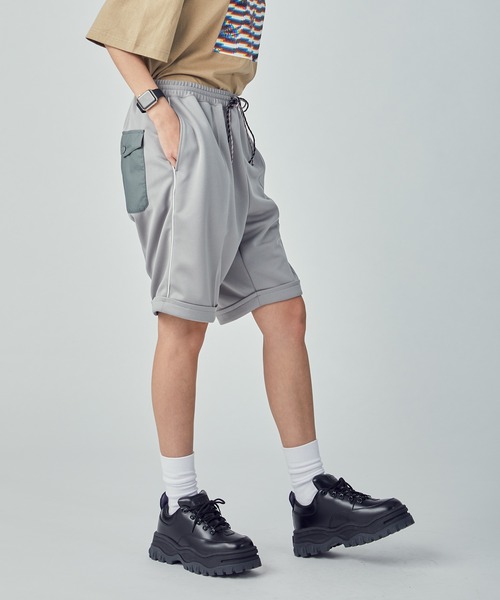 Not So Ape（ノットソーエイプ）の「Not so Apeショートパンツ（その他パンツ・メンズ・ベージュ/グレー・MEDIUM/LARGE）」の6枚目の写真