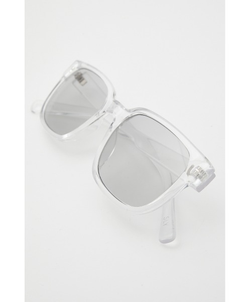 SLY(スライ)の「SQUARE FRAME EYEWEAR スクエア フレーム アイウェア(サングラス・レディース・クリア/ブラック・FREE)」の10枚目の写真