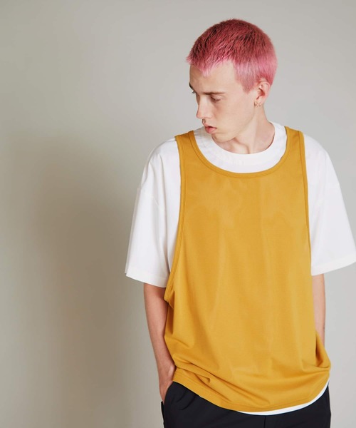 F/CE. （エフシーイー）の「F/CE. LAYERED COOL TOUCH TEE / エフシーイー レイヤード 接触冷感 Tシャツ（Tシャツ/カットソー・メンズ・ホワイト/ブラック/セージグリーン・MEDIUM/LARGE/SMALL/X-LARGE）」の2枚目の写真