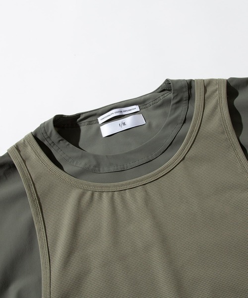 F/CE. （エフシーイー）の「F/CE. LAYERED COOL TOUCH TEE / エフシーイー レイヤード 接触冷感 Tシャツ（Tシャツ/カットソー・メンズ・ホワイト/ブラック/セージグリーン・MEDIUM/LARGE/SMALL/X-LARGE）」の17枚目の写真