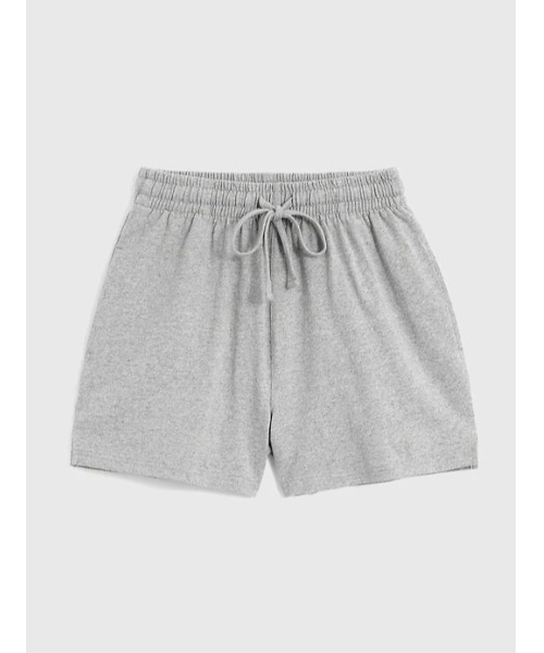 GAP(ギャップ)の「ウォッシュド ロー ジャージー ショートパンツ(その他パンツ・レディース・ネイビー/グレー/ベージュ/イエロー・XS/S/XXS/M/L)」の2枚目の写真