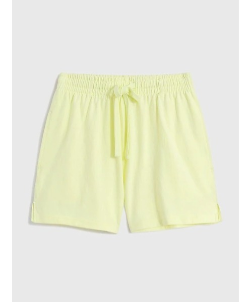 GAP(ギャップ)の「ウォッシュド ロー ジャージー ショートパンツ(その他パンツ・レディース・ネイビー/グレー/ベージュ/イエロー・XS/S/XXS/M/L)」の5枚目の写真