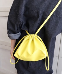 moment+ | *New Arrival*フェイクレザー巾着バッグ(ショルダーバッグ)