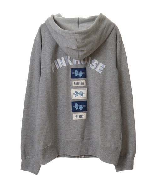 ピンクハウス　ウールパーカー PINK HOUSE（ピンクハウス）の「ワッペン使いパーカー（パーカー