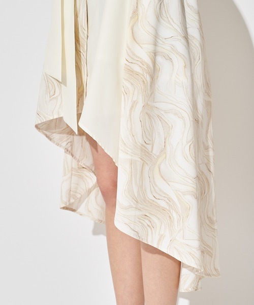 SPIRALGIRL（スパイラルガール）の「イレヘムロングシャツ（シャツ/ブラウス・レディース・グレー系/ベージュ系・FREE）」の7枚目の写真