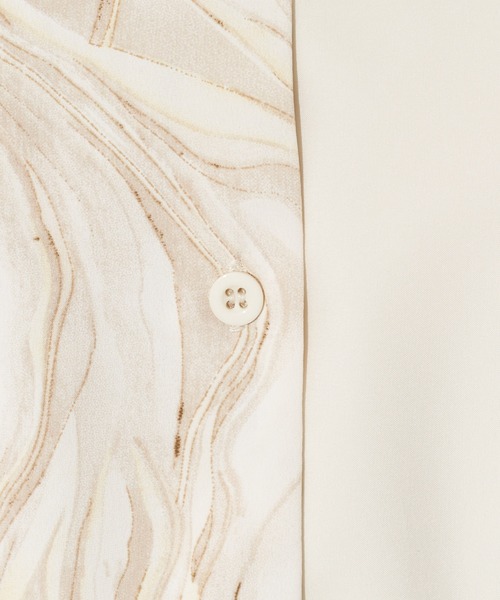 SPIRALGIRL（スパイラルガール）の「イレヘムロングシャツ（シャツ/ブラウス・レディース・グレー系/ベージュ系・FREE）」の8枚目の写真