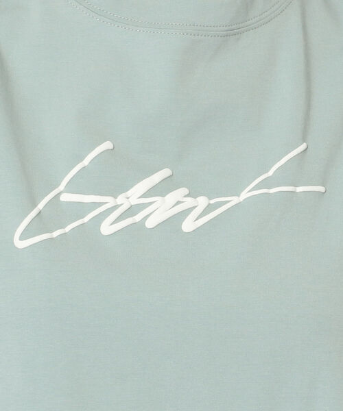 EACH.(イーチ)の「EACH(イーチ)HALF SLEEVE PRINT TEE/ハーフスリーブTシャツ(Tシャツ/カットソー・レディース・ホワイト/ブラック/ミント・FREE)」の12枚目の写真