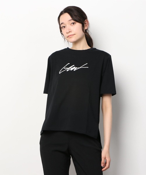 EACH.(イーチ)の「EACH(イーチ)HALF SLEEVE PRINT TEE/ハーフスリーブTシャツ(Tシャツ/カットソー・レディース・ホワイト/ブラック/ミント・FREE)」の22枚目の写真