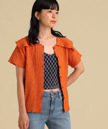 Ray BEAMS | ｼｬｰﾘﾝｸﾞBigｶﾗｰSH(シャツ/ブラウス)