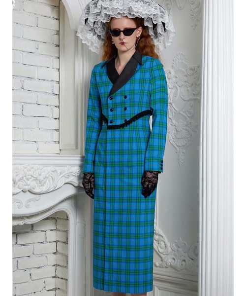 PAMEO POSE（パメオポーズ）の「Lyra Dress（ワンピース・レディース・グリーン/ブルー/ベージュ・SMALL/MEDIUM）」の3枚目の写真