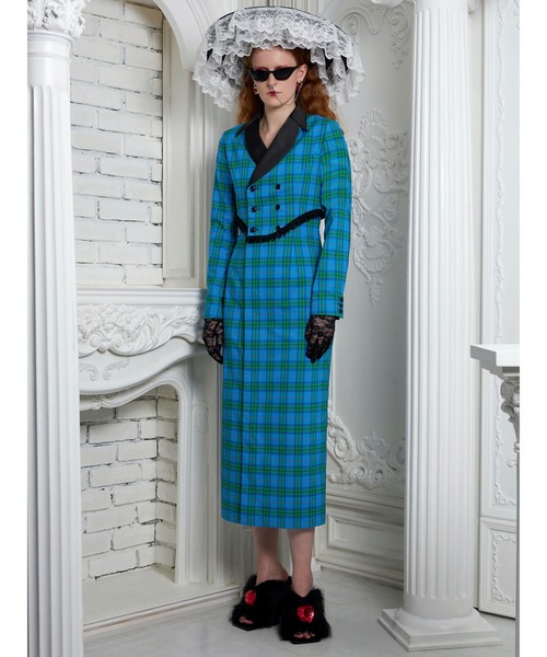 PAMEO POSE（パメオポーズ）の「Lyra Dress（ワンピース・レディース・グリーン/ブルー/ベージュ・SMALL/MEDIUM）」の11枚目の写真