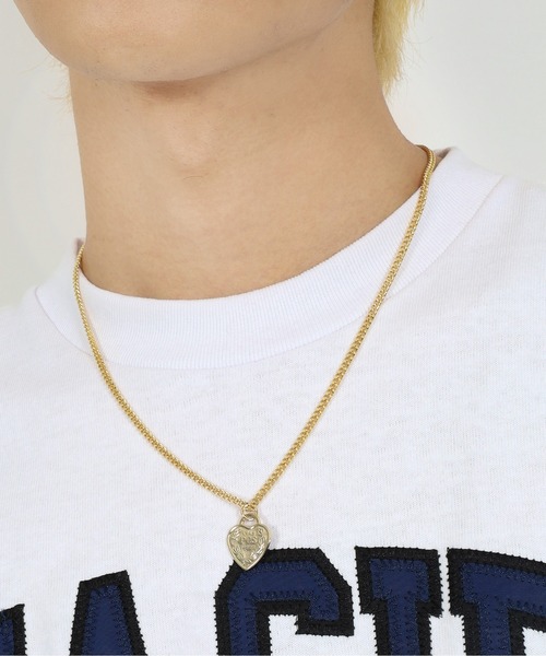 SPINNS（スピンズ）の「コインモチーフデザイン ステンレスチェーンネックレス（ネックレス・メンズ・シルバー系1/シルバー系2/シルバー系3/シルバー系4/シルバー系5/ゴールド系1/ゴールド系2/ゴールド系3/ゴールド系4/ゴールド系5・ONESIZE）」の6枚目の写真