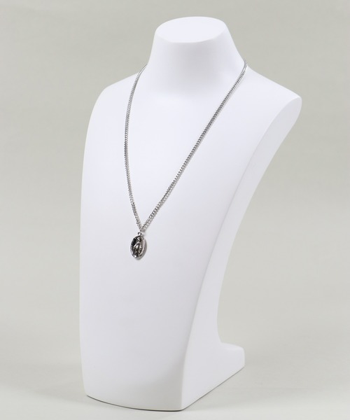 Massimo Dutti コインモチーフチェーンネックレス 銀色 コインネックレス ZW/ゴールド | MARTEE / マーティー