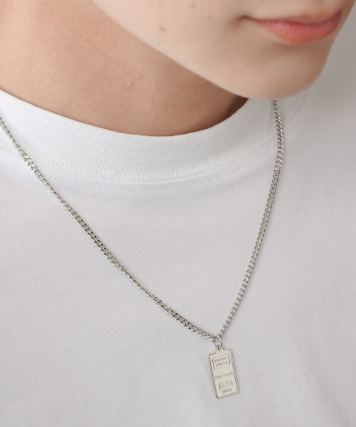 SPINNS（スピンズ）の「コインモチーフデザイン ステンレスチェーンネックレス（ネックレス・メンズ・シルバー系1/シルバー系2/シルバー系3/シルバー系4/シルバー系5/ゴールド系1/ゴールド系2/ゴールド系3/ゴールド系4/ゴールド系5・ONESIZE）」の13枚目の写真