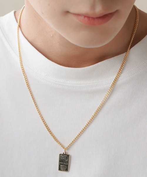 SPINNS（スピンズ）の「コインモチーフデザイン ステンレスチェーンネックレス（ネックレス・メンズ・シルバー系1/シルバー系2/シルバー系3/シルバー系4/シルバー系5/ゴールド系1/ゴールド系2/ゴールド系3/ゴールド系4/ゴールド系5・ONESIZE）」の20枚目の写真