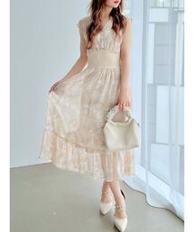 RESEXXY | ウエストリブドレスワンピース(ワンピース)