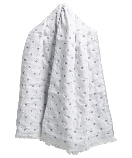 sankyo shokai(サンキョウショウカイ)の「接触冷感UVカットひんやりタオルマフラー(アウトドアグッズ・レディース・ネイビー/グレー/グレー系/ネイビー系・FREE)」の7枚目の写真