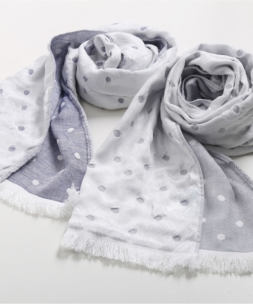 sankyo shokai(サンキョウショウカイ)の「接触冷感UVカットひんやりタオルマフラー(アウトドアグッズ・レディース・ネイビー/グレー/グレー系/ネイビー系・FREE)」の10枚目の写真