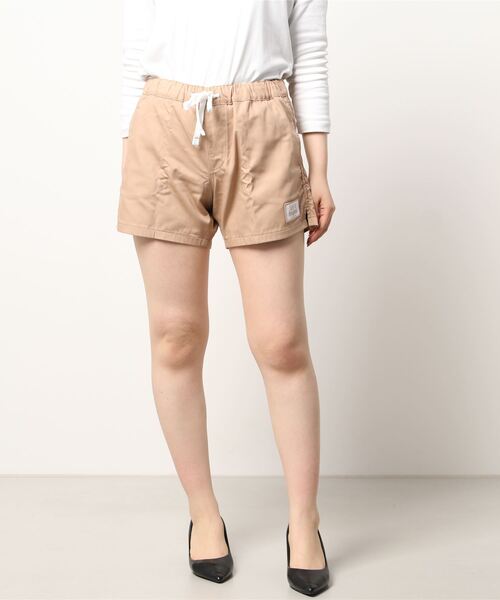 NALUTO TRUNKS(ナルトトランクス)の「NALUTO TRUNKS & CO. | ウォークショーツ WOMEN(その他パンツ・レディース・ベージュ/ネイビー・SMALL)」の1枚目の写真
