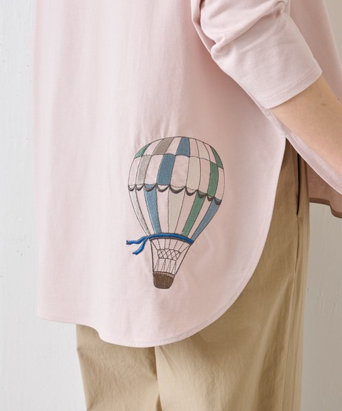 BEARDSLEY（ビアズリー）の「トルコ Tシャツ（Tシャツ/カットソー・レディース・ピンク・FREE）」の6枚目の写真