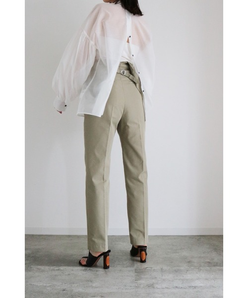 LA PEAU DE GEM(ラポドゥジェム)の「【LA PEAU DE GEM】ギャザースリーブブラウス(シャツ/ブラウス・レディース・ホワイト/ブラック・FREE)」の18枚目の写真