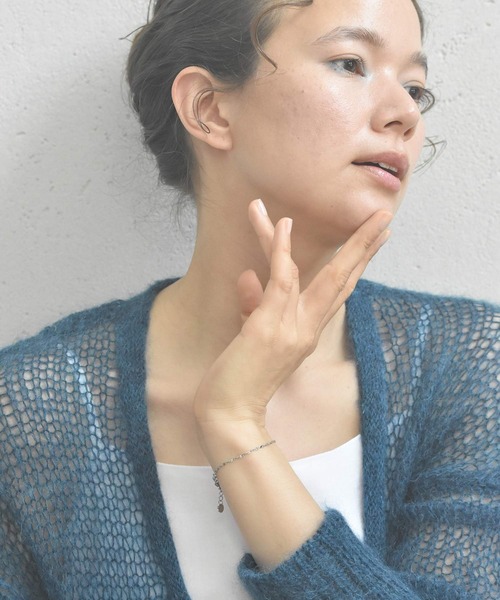 LHME（エルエイチエムイー）の「【WEB限定】”Gleam”ペタルチェーンブレスレット/サージカルステンレス（金属アレルギー対応）【LHME / エルエイチエムイー】（ブレスレット・レディース・シルバー/ゴールド・ONE SIZE）」の22枚目の写真