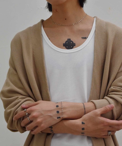 LHME（エルエイチエムイー）の「【WEB限定】”Gleam”ペタルチェーンブレスレット/サージカルステンレス（金属アレルギー対応）【LHME / エルエイチエムイー】（ブレスレット・レディース・シルバー/ゴールド・ONE SIZE）」の17枚目の写真