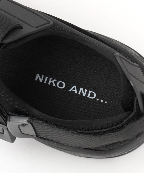 niko and...（ニコアンド）の「ストラップシューズ（スニーカー・メンズ・ブラック/オリーブ・MEDIUM/LARGE）」の14枚目の写真