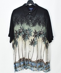 VINTAGE | 【ヴィンテージ古着】Craft&Barrow 半袖 レーヨンシャツ(シャツ/ブラウス)