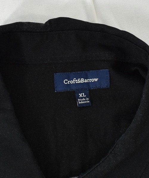 VINTAGE（ヴィンテージ）の「【ヴィンテージ古着】Craft＆Barrow 半袖 レーヨンシャツ（シャツ/ブラウス・メンズ・ブラック・X-LARGE）」の2枚目の写真