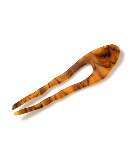 ROSE BUD（ローズバッド）の「(Lapuis AJM)ヘアコーム（その他ヘアアクセサリー・レディース・イエロー/ブラウン・FREE）」の4枚目の写真