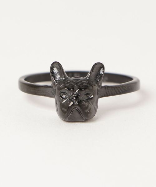 SAWINTO（ソイント）の「MISTER -  FRENCHIE RING（リング・レディース・ブラック/シルバー/ゴールド/ピンクゴールド・10/9/8）」の2枚目の写真