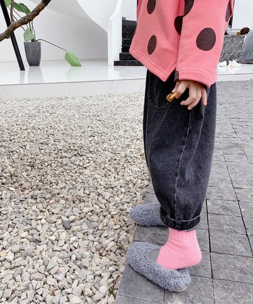 aimoha（アイモハ）の「aimoha-KIDS- 子供服フロントポケットデニムテーパードパンツ（チノパンツ・キッズ・ブラック/ブルー・120/80/90/100/110/130）」の15枚目の写真