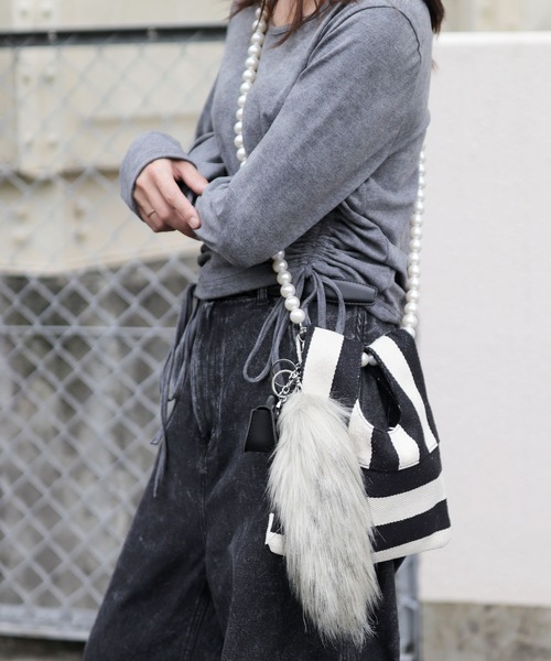 セール】【Instagramでバズってる】【2Way】パールチェーンの