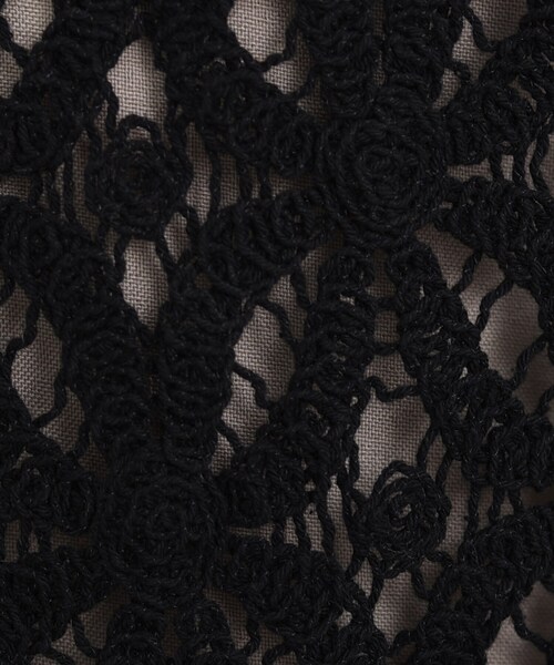 SHOO・LA・RUE(シューラルー)の「◆クロシェニットベスト(ベスト・レディース・ブラック/レンガ/アイボリー・02/03)」の18枚目の写真