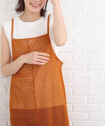 ◆レースキャミワンピース