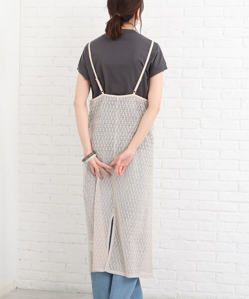 SHOO・LA・RUE（シューラルー）の「◆レースキャミワンピース（ワンピース・レディース・アイボリー/ブラック/レンガ・00）」の7枚目の写真