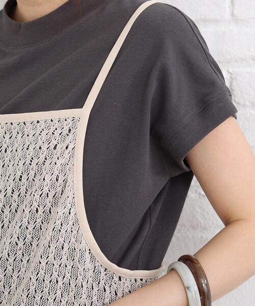 SHOO・LA・RUE（シューラルー）の「◆レースキャミワンピース（ワンピース・レディース・アイボリー/ブラック/レンガ・00）」の18枚目の写真