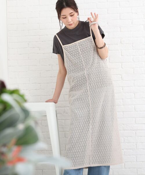 SHOO・LA・RUE（シューラルー）の「◆レースキャミワンピース（ワンピース・レディース・アイボリー/ブラック/レンガ・00）」の17枚目の写真