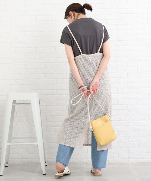 SHOO・LA・RUE（シューラルー）の「◆レースキャミワンピース（ワンピース・レディース・アイボリー/ブラック/レンガ・00）」の21枚目の写真