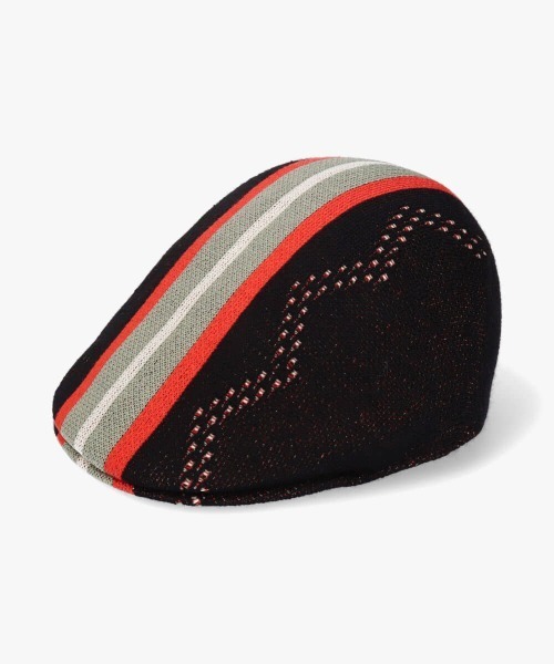 KANGOL(カンゴール)の「KANGOL Slick Stripe 507(ハンチング/ベレー帽・メンズ・ブラック/グリーン/キャメル・LARGE/X-LARGE)」の18枚目の写真
