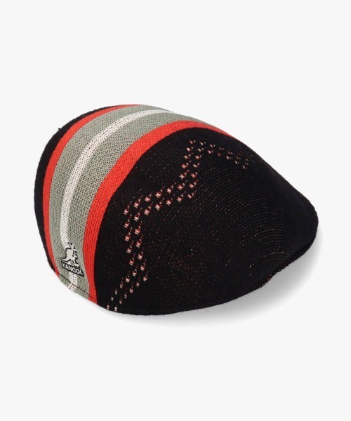KANGOL(カンゴール)の「KANGOL Slick Stripe 507(ハンチング/ベレー帽・メンズ・ブラック/グリーン/キャメル・LARGE/X-LARGE)」の16枚目の写真