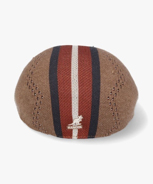 KANGOL(カンゴール)の「KANGOL Slick Stripe 507(ハンチング/ベレー帽・メンズ・ブラック/グリーン/キャメル・LARGE/X-LARGE)」の5枚目の写真