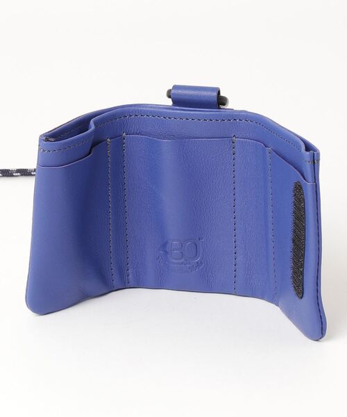 430(フォーサーティ)の「【430】RF SGL 3FOLD WALLET(財布・メンズ・ブラック/ブルー・FREE)」の5枚目の写真