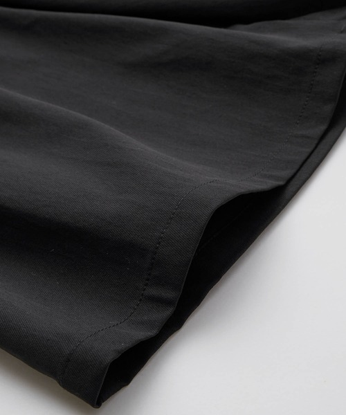 BONLECILL(ボンルシール)の「タック入り ハイウエストチノショートパンツ(チノパンツ・レディース・ブラック/ベージュ/ネイビー/アイボリー・M/L)」の9枚目の写真