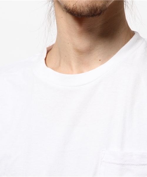 BEN DAVIS ORIGINALS（ベンデイビスオリジナルス）の「BEN DAVIS 2 PACK POCKET TEE（Tシャツ/カットソー・メンズ・ホワイト/ブラック/ネイビー・MEDIUM/X-LARGE/LARGE）」の7枚目の写真