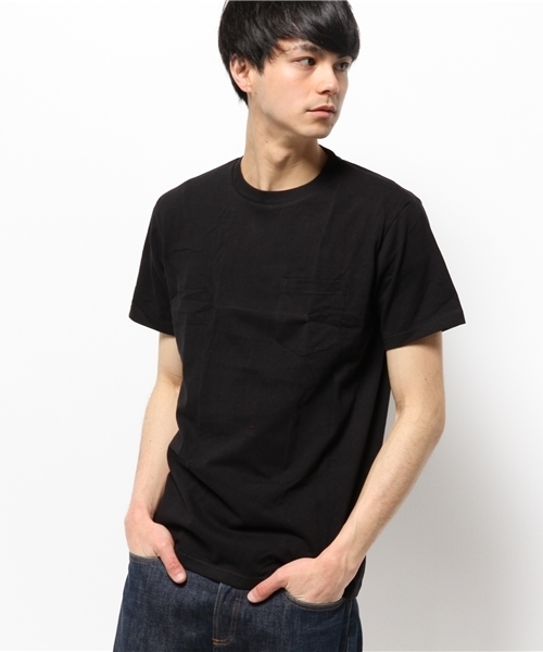 BEN DAVIS ORIGINALS（ベンデイビスオリジナルス）の「BEN DAVIS 2 PACK POCKET TEE（Tシャツ/カットソー・メンズ・ホワイト/ブラック/ネイビー・MEDIUM/X-LARGE/LARGE）」の17枚目の写真