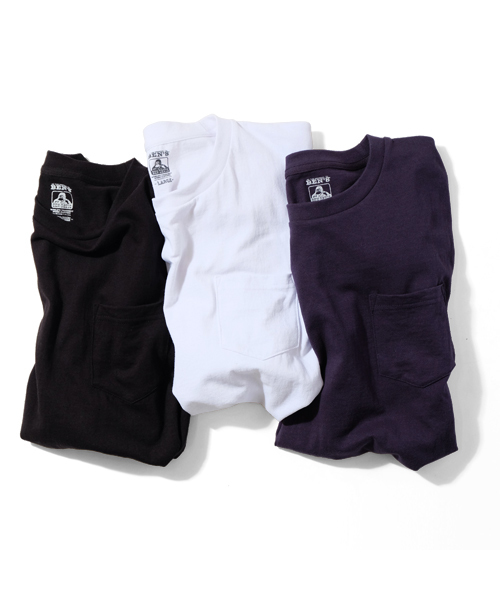 BEN DAVIS ORIGINALS（ベンデイビスオリジナルス）の「BEN DAVIS 2 PACK POCKET TEE（Tシャツ/カットソー・メンズ・ホワイト/ブラック/ネイビー・MEDIUM/X-LARGE/LARGE）」の18枚目の写真