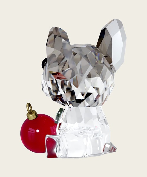 箱付き✨️ スワロフスキー フレンチブルドッグ 置物 セール】【公式】【スワロフスキー】Holiday Cheers フレンチ